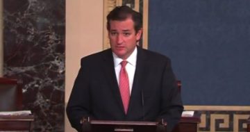 Cruz Control: Senator Ted Cruz Speaks (at Length) Against ObamaCare