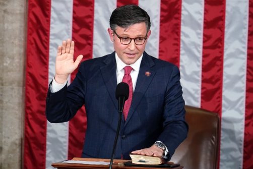 Mike Johnson Sworn In as New House Speaker