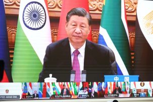 Xi Tells BRICS: China Supports an Independent Palestine