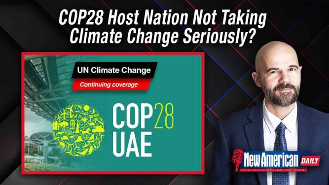 Climate Nazis Unhappy With COP28 Host Nation for Not Taking Climate Change Seriously 