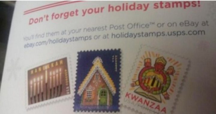 USPS Omits Christmas in Ad for Holiday-Themed Stamps