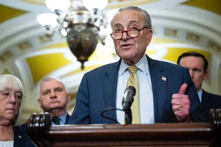 Schumer Delays Senate Holiday Recess for Border-Ukraine Deal