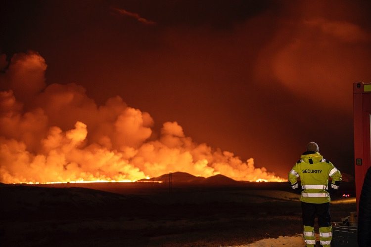 Volcanic Eruption in Iceland Displaces Residents