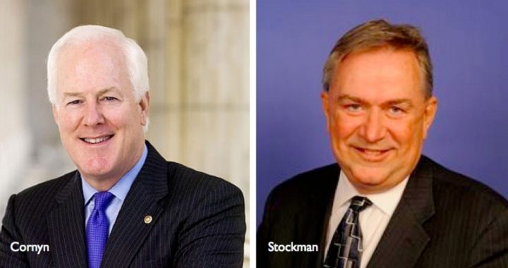 Texas: Cornyn-Stockman U.S. Senate Race