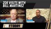 Zoe chats with Bill Martinez on the The Bill Martinez Show