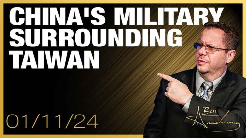 China’s Military Surrounding Taiwan Right Before The Election