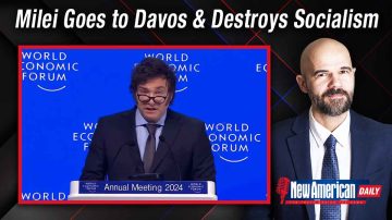 Javier Milei Goes to Davos & Destroys Socialism And Cultural Marxism  