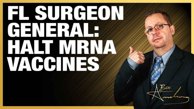 FL Surgeon General: Halt mRNA Vaccines Because of DNA Contamination