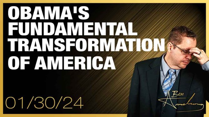 Obama’s Fundamental Transformation of America is Almost Complete