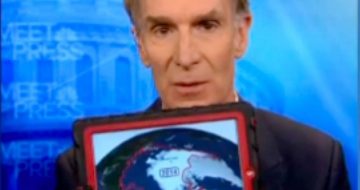 “Science Guy” Bill Nye Mixes Up North/South Poles in Climate Debate