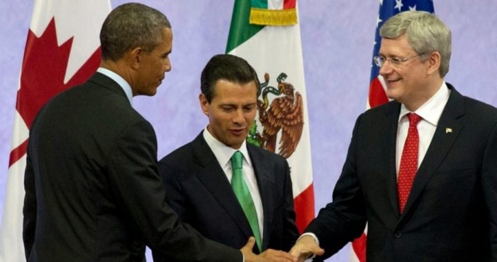 Obama Presses “North American Union” With Mexico, Canada