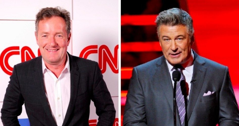 “Anti-violence” Piers Morgan’s Sole Defender: Violent Alec Baldwin