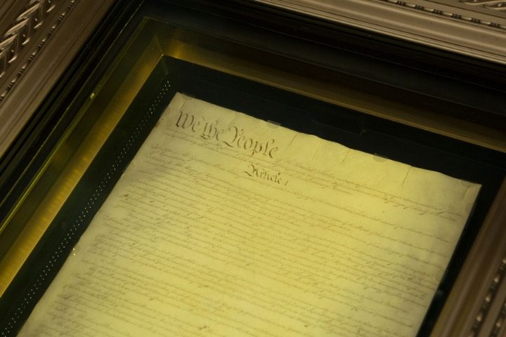 Climate Crazies Vandalize Constitution Display at National Archives Museum