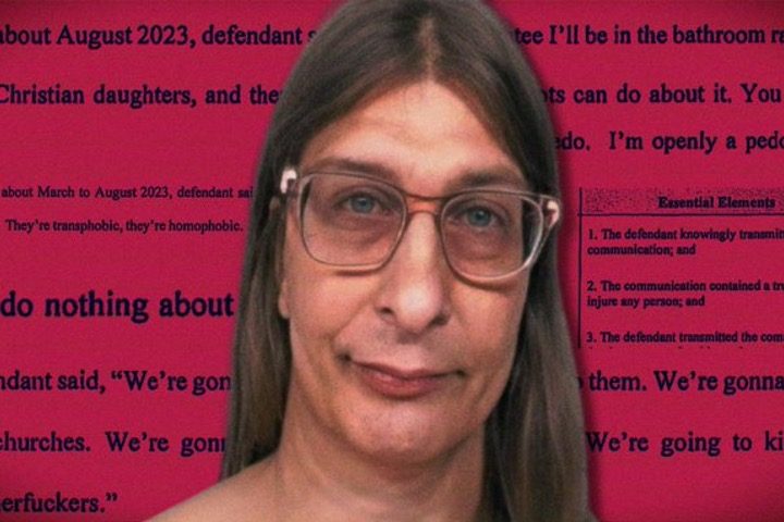 “Trans Woman” Pleads Guilty to Threats on Social Media; Vowed Rapes, School Shootings, Black Church Bombings