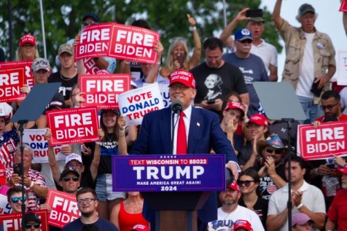 President Trump Campaign Event in Wisconsin