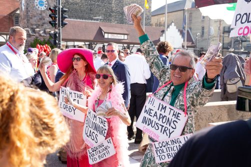 Code Pink Protesters at the RNC