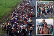 Large Migrant Caravan Heads Toward U.S. Border Amid Fears of Trump’s Reelection