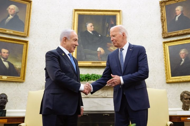Netanyahu Meets With Biden at White House