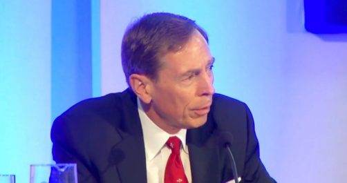 “After America Comes North America,” Gen. Petraeus Boasts