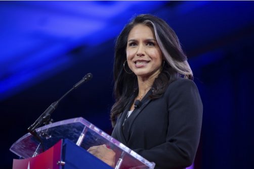 Report: Gabbard Put Under Quiet Skies Surveillance After Anti-Harris Remarks