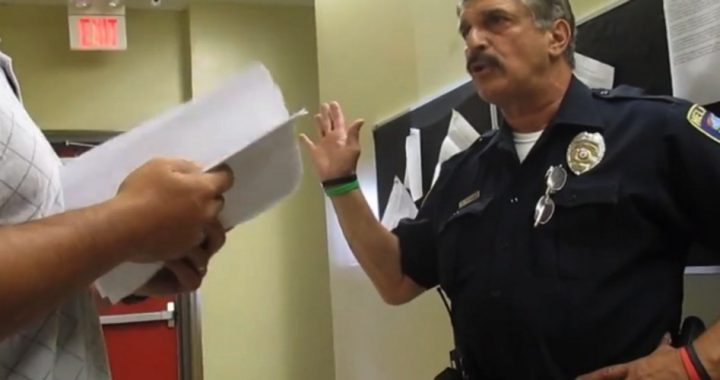 “We Don’t Have to Follow Constitution” Cop Resigns