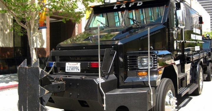 Satire’s No Match for Federally Funded Armored Vehicles