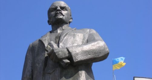 Ukraine City Topples Lenin Statue, But He Still Stands in NYC, Seattle, London