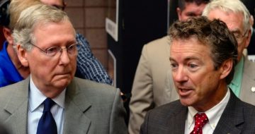 Senate Leader McConnell Says He’ll Back Rand Paul for President