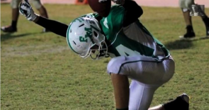 High School Football Player Penalized After Acknowledging God