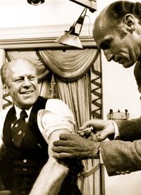 Welcome Back Gerald Ford: Obama Redirects Defense Funds for Vaccinations