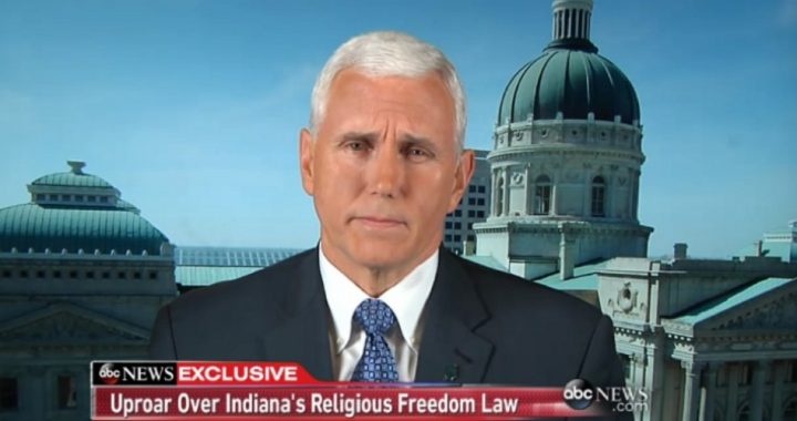 Pence Won’t Say if New Law Protects Rights of Vendors to Refuse Service for Same-Sex Weddings