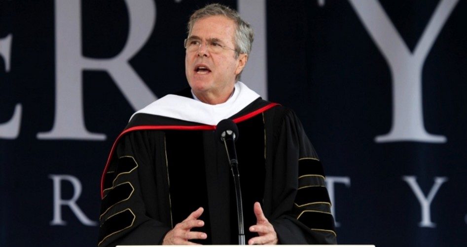 Bush Mum on “Gay Rights” in His Defense of Religious Liberty