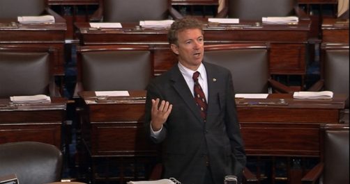 Sen. Paul Calls for “Open Rebellion” Against NSA Spy Program