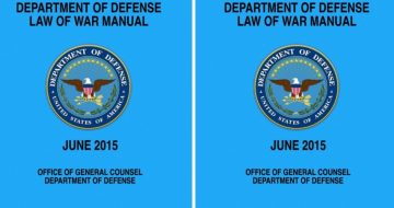Defense Department Guidelines Allow Journalists to be Treated as “Belligerents”