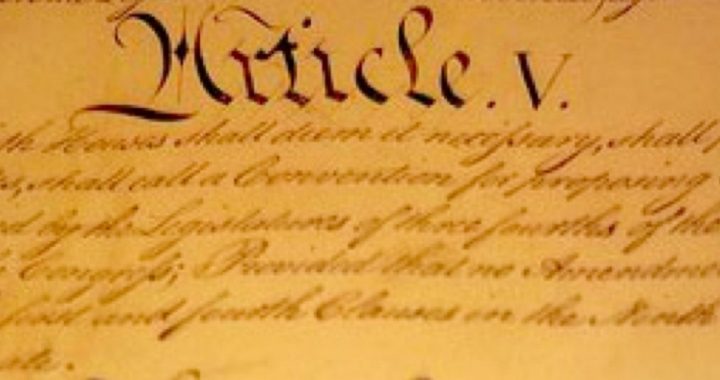 Assembly of State Legislatures Changes Article V Text in Call for “Convention of States”