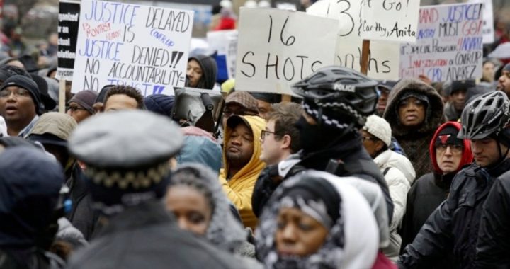 Chicago Protesters Demand Police Reform, Demilitarization