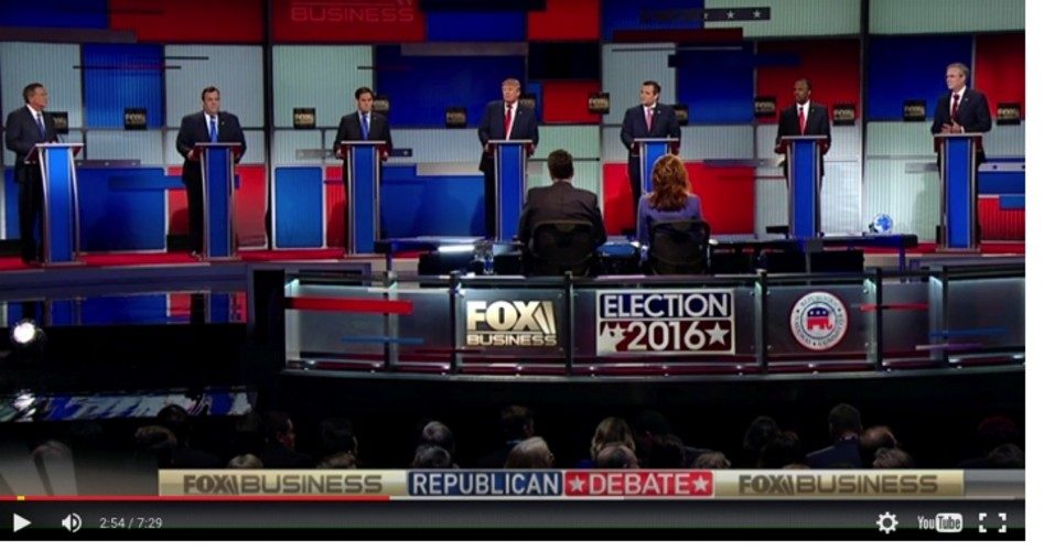 Scaled-down Sixth Republican Debate Produces More Heat, Little Light