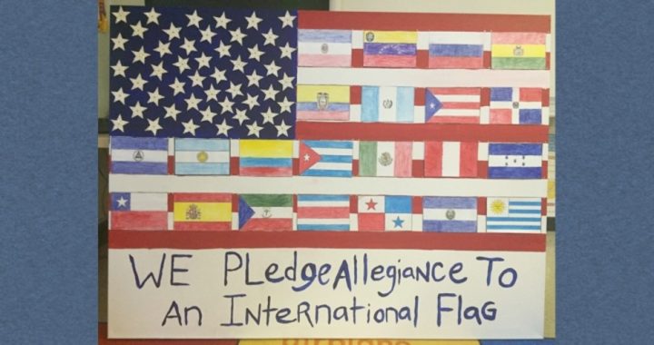 NYC School Kids Pledge Allegiance to “International” Flag