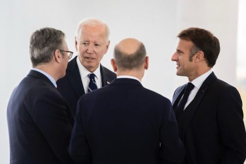 Biden in Germany for Russia-Ukraine War Talks With European Leaders