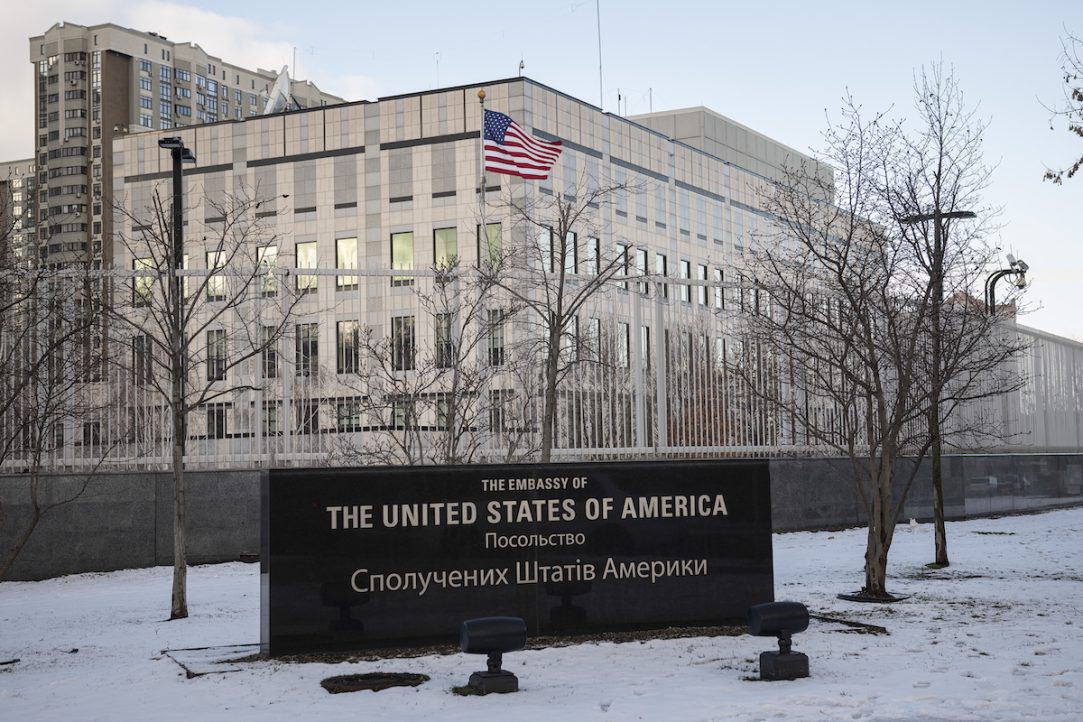 U.S. Embassy in Kyiv Closes After Ukrainian Attack on Russia