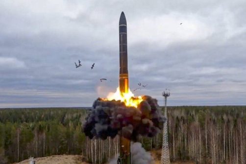 Ukraine Claims Russia Launched Nonnuclear ICBM