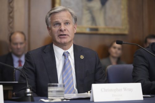 Mayorkas, Wray Snub Senate Hearing on Threats to Homeland