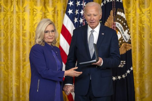 What Biden Didn’t Say About Cheney and Thompson at Medal Ceremony