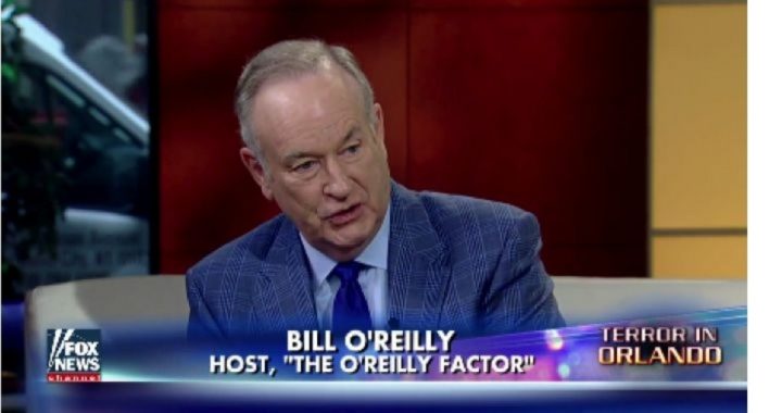 Bill O’Reilly Calls for Gun Control