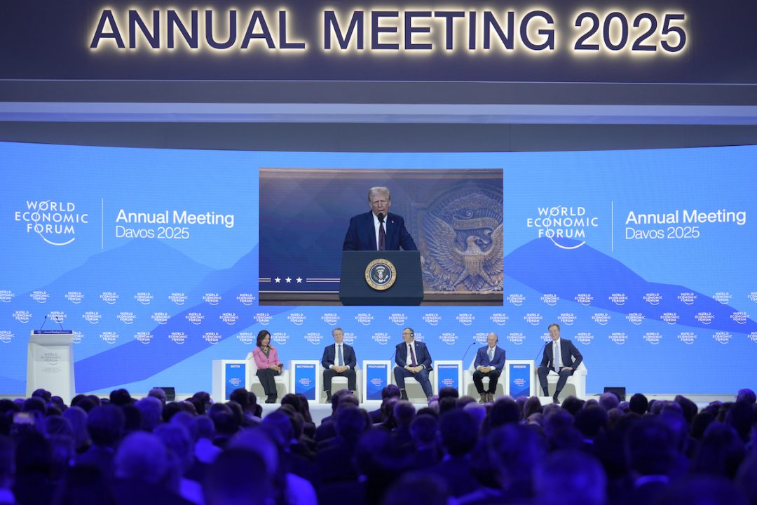 In WEF Address, Trump Skewers Climate-change “Scam” & Vows to Boost Fossil-fuel Production