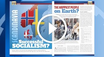 Magazine Minute – Author Discusses Cover Stories on Scandinavian Socialism