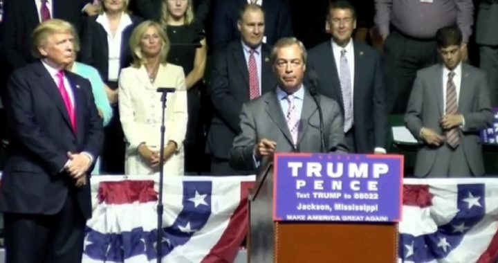 British Leader Farage Points Out Parallels Between Brexit and Trump’s Campaign