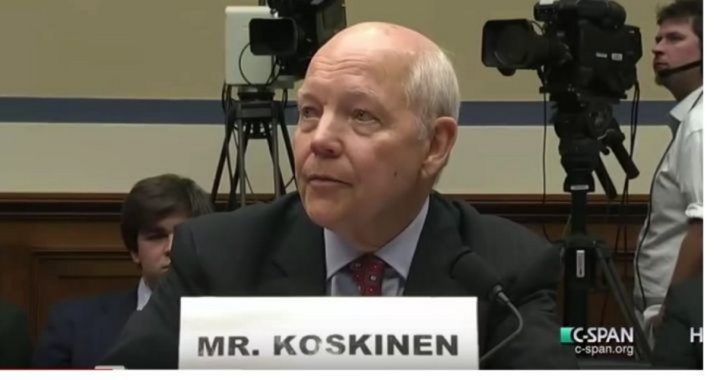 Moment of Truth for Koskinen in Probe of IRS Targeting of Conservatives