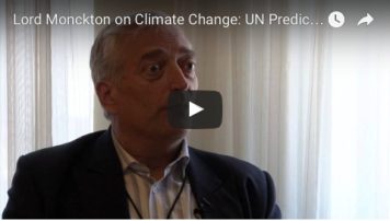 Lord Monckton on Climate Change: UN Predictions All Wrong