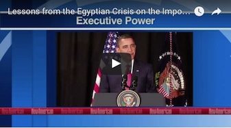Lessons from the Egyptian Crisis on the Importance of Constitutions